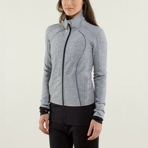 Rare Lululemon Nice Asana Jacket Herringbone – 2013 Edition – Like New – Size 6
